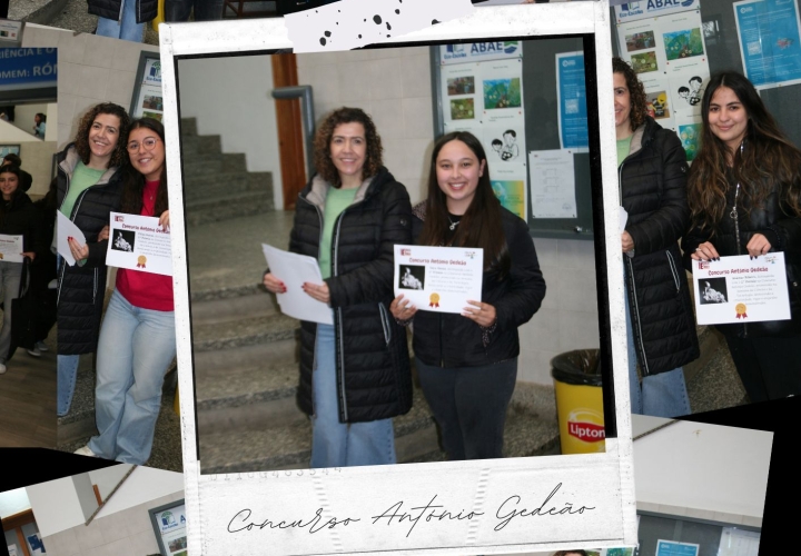 Alunos Vencedores do Concurso de Poesia “António Gedeão”